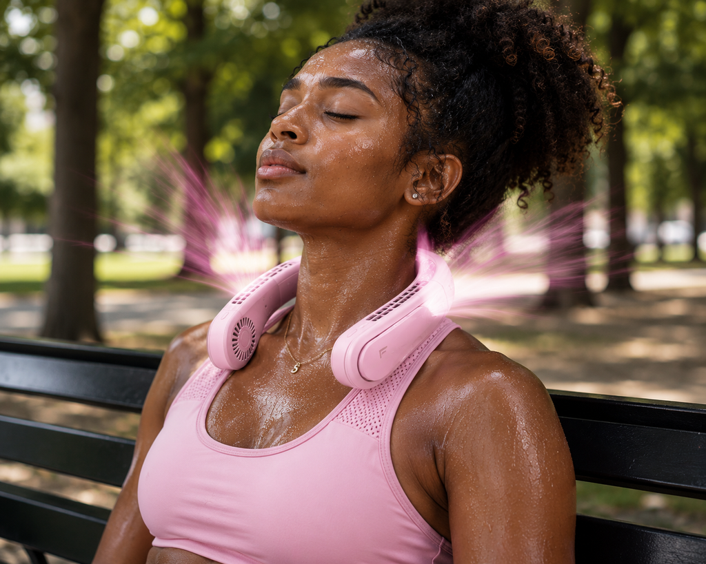 FrostFlow Neck Cooler pink