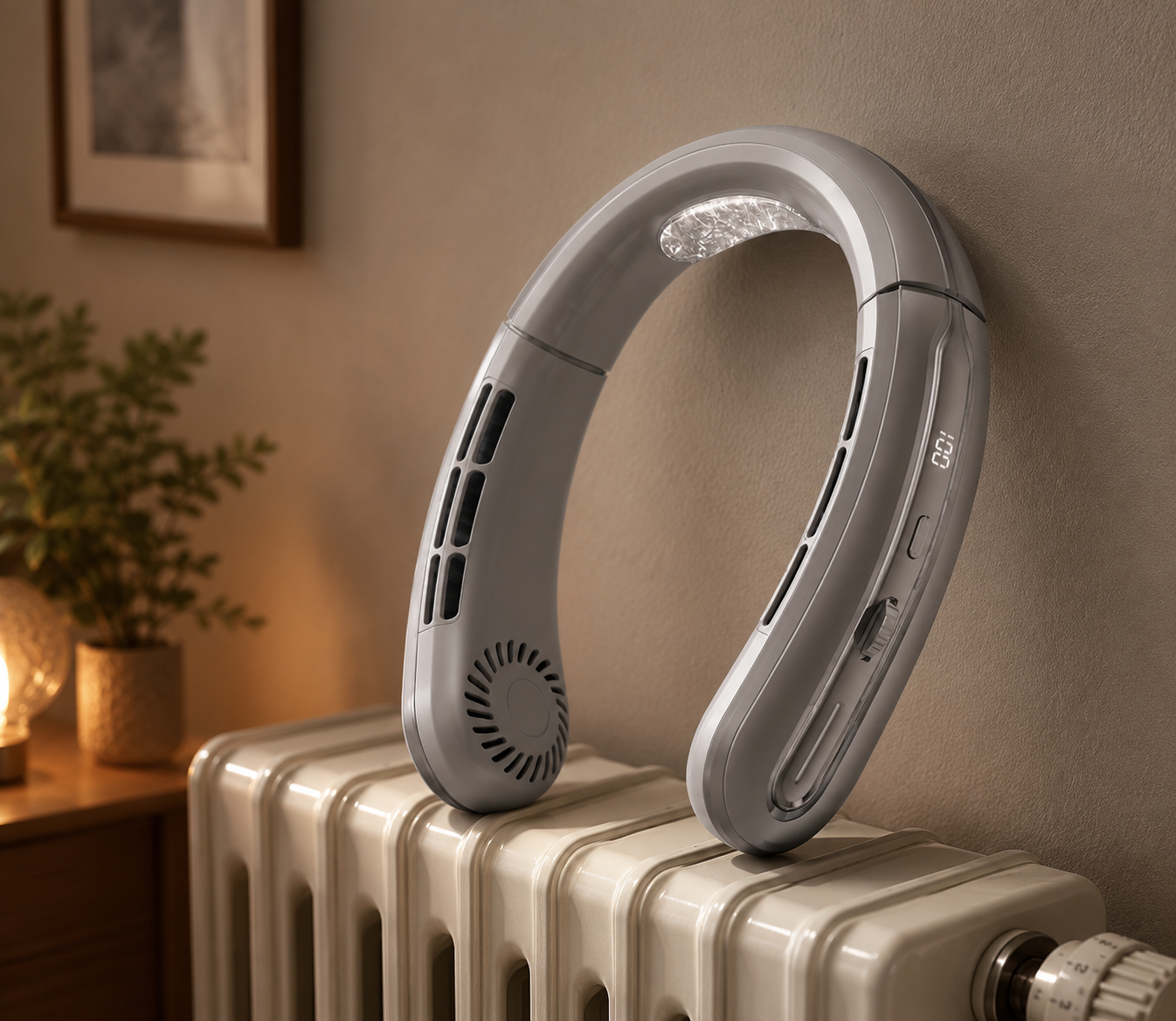 FrostFlow Neck Cooler White